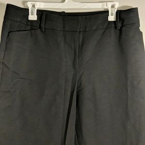 Ann Taylor cropped black curvy dress pants